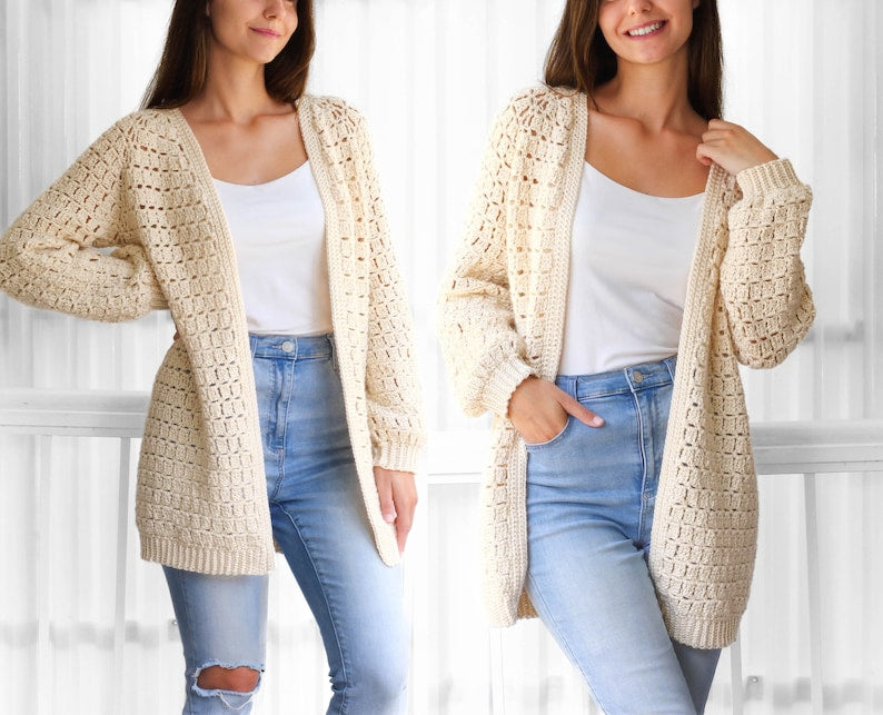 Haven Cardigan Crochet Pattern