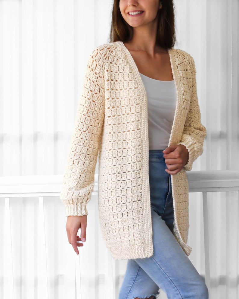 Haven Cardigan Crochet Pattern