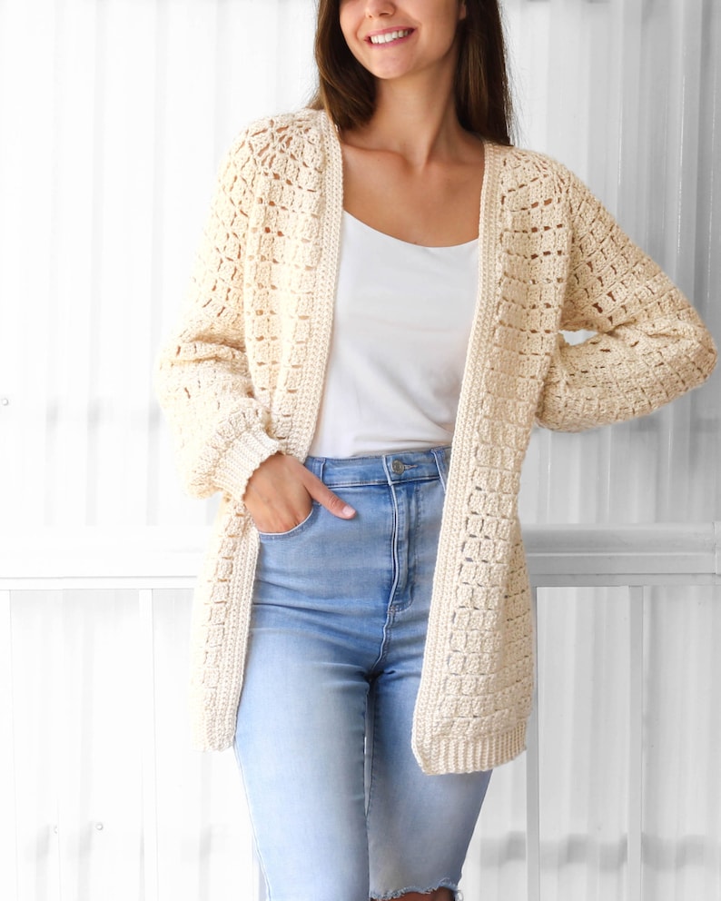 Haven Cardigan Crochet Pattern
