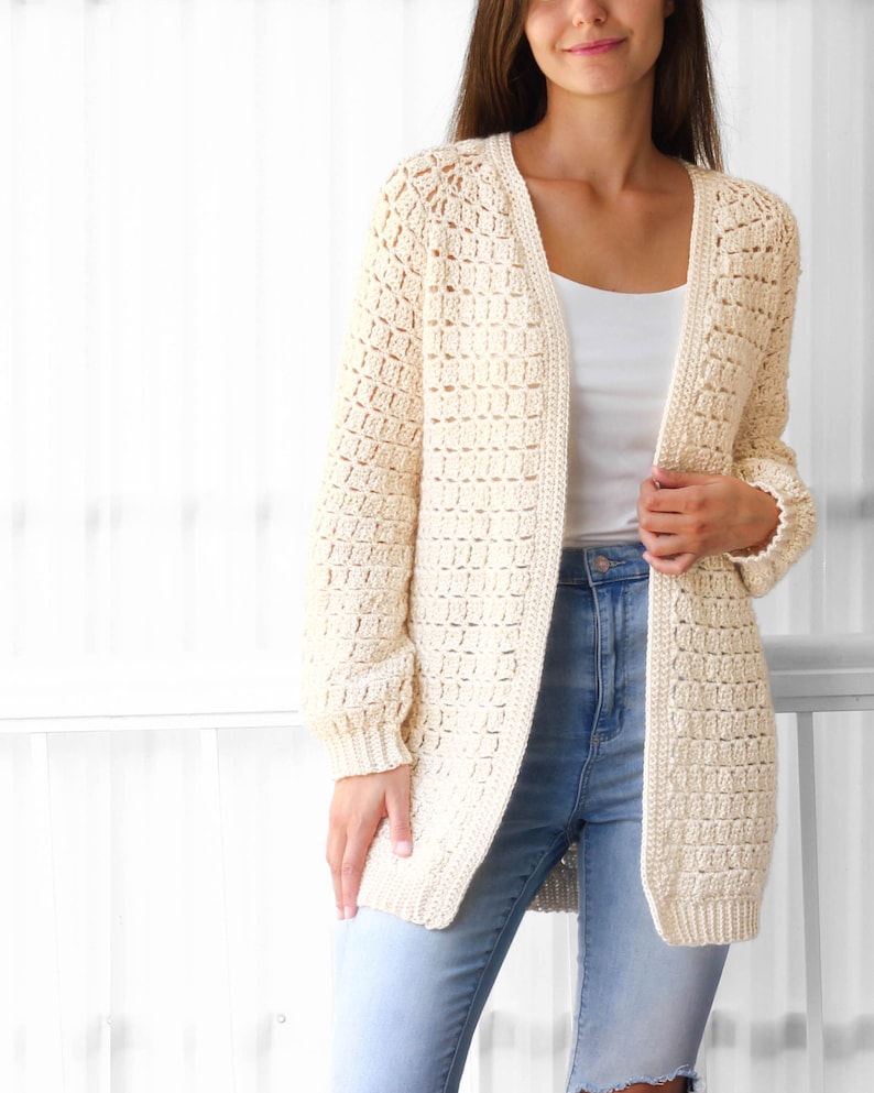 Haven Cardigan Crochet Pattern