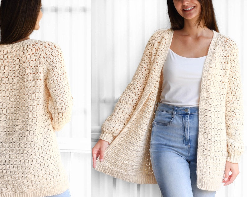Haven Cardigan Crochet Pattern