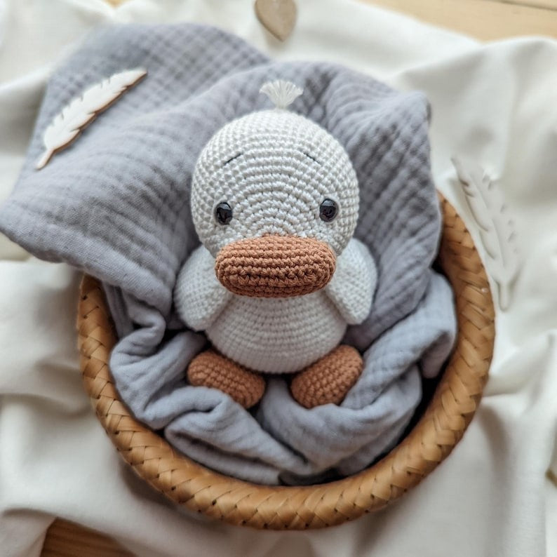 Ducky Friend Crochet Pattern