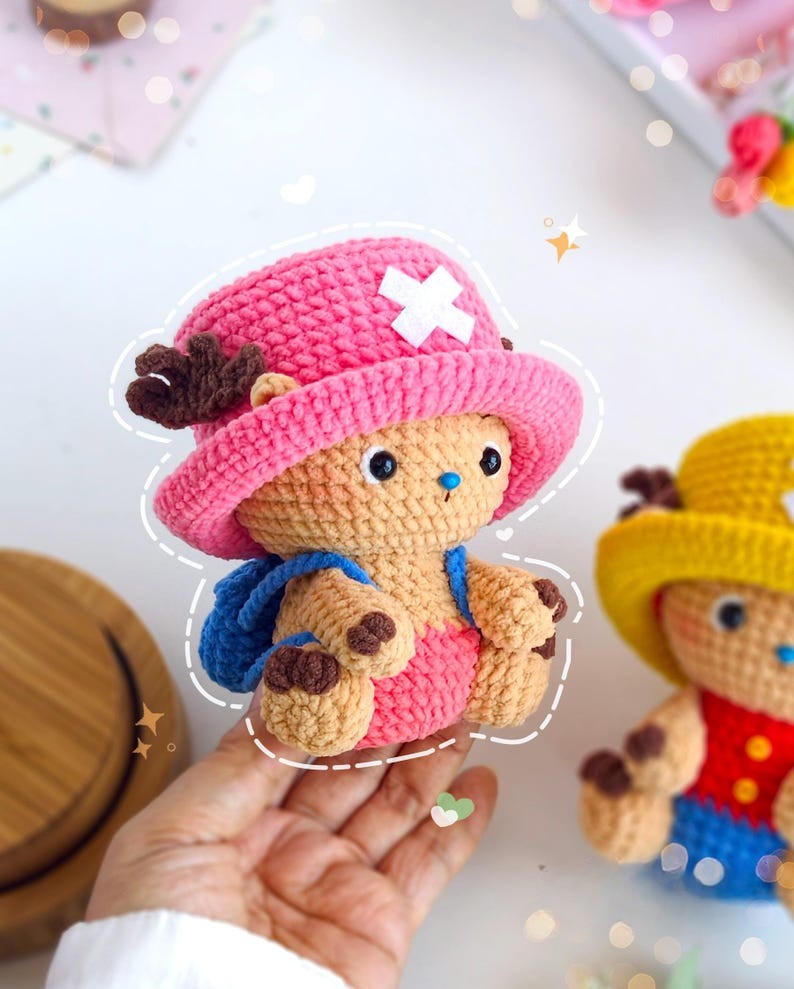 Pink Reindeer Crochet Pattern