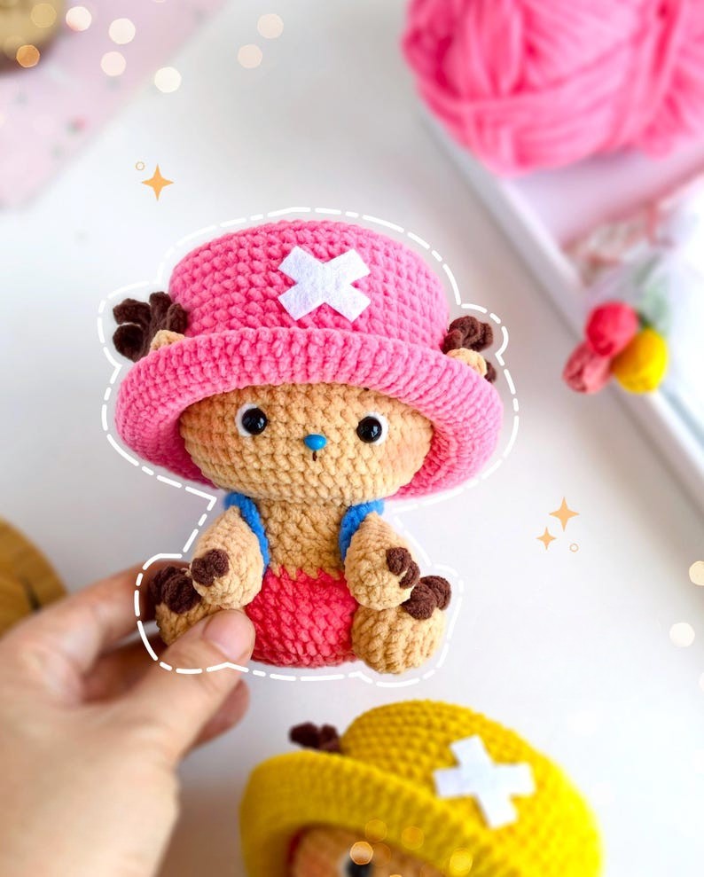 Pink Reindeer Crochet Pattern