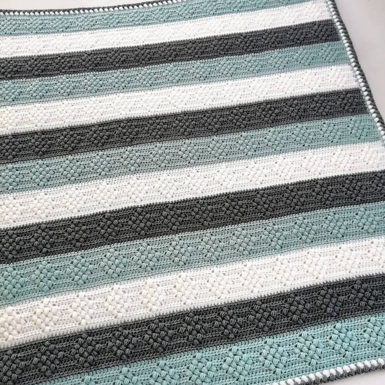 Silvermint Blanket Crochet Pattern