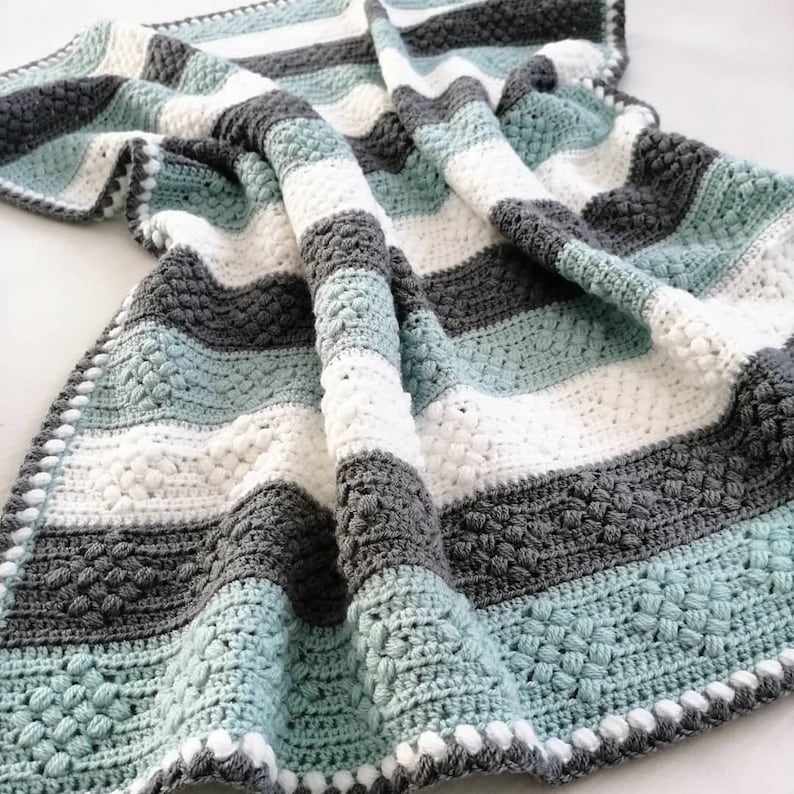 Silvermint Blanket Crochet Pattern