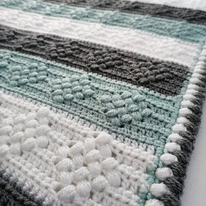 Silvermint Blanket Crochet Pattern