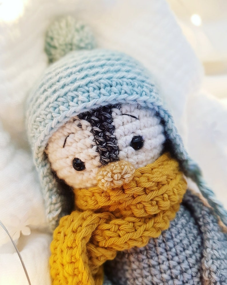 Snowcap Penguin Crochet Pattern
