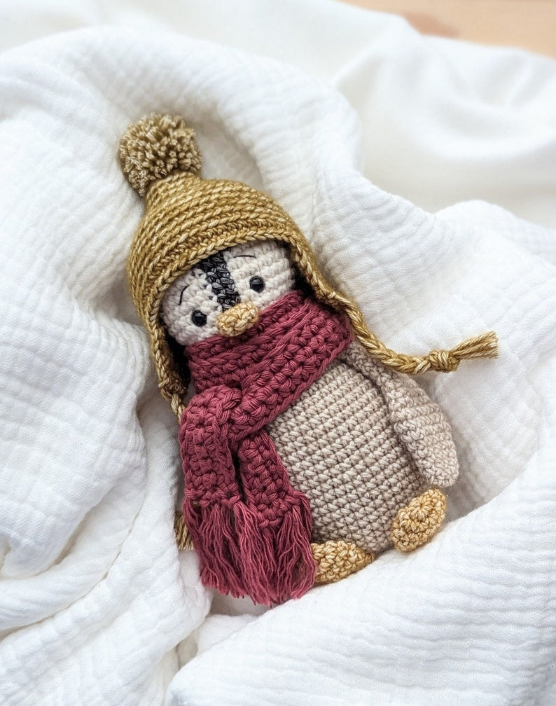 Snowcap Penguin Crochet Pattern