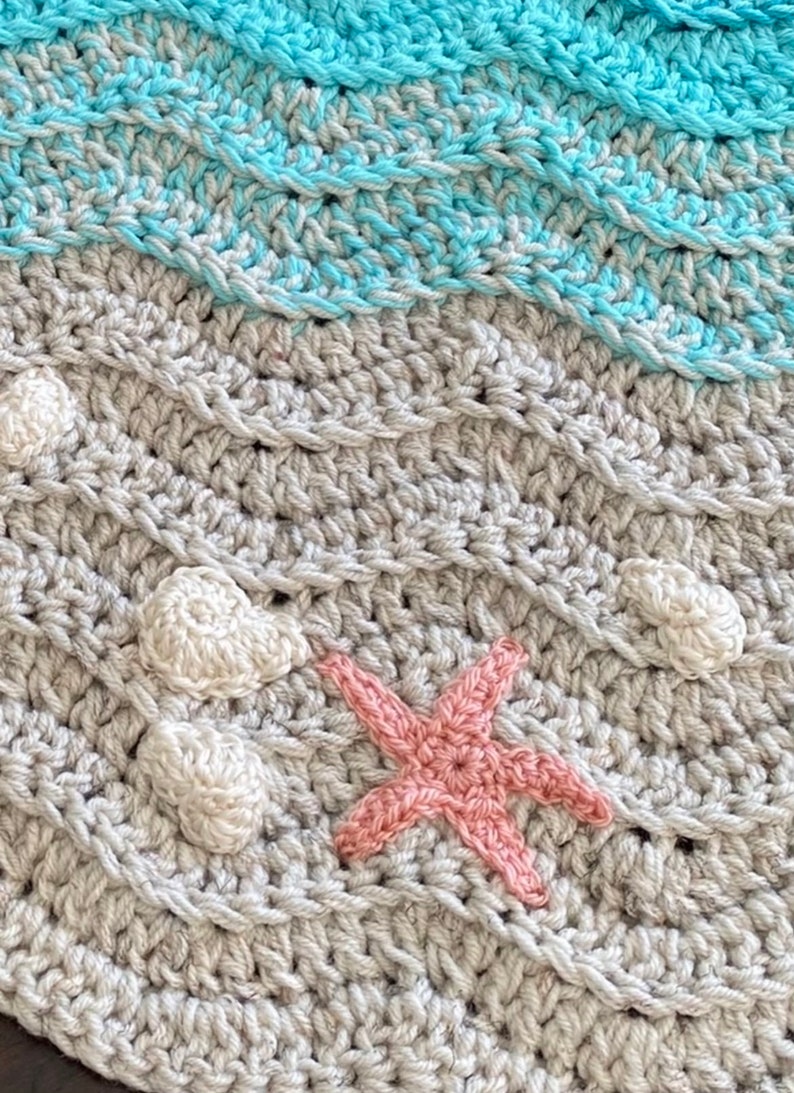 Turtle Tide Blanket Crochet Pattern