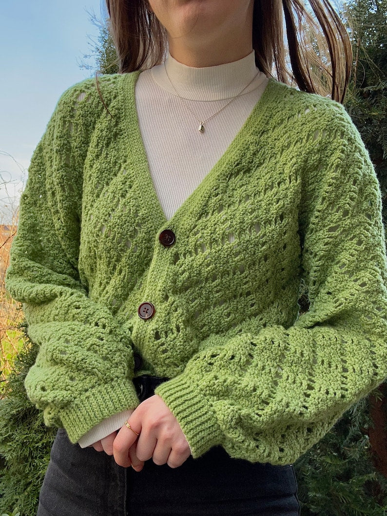 Dreamlace Cardigan Crochet Pattern