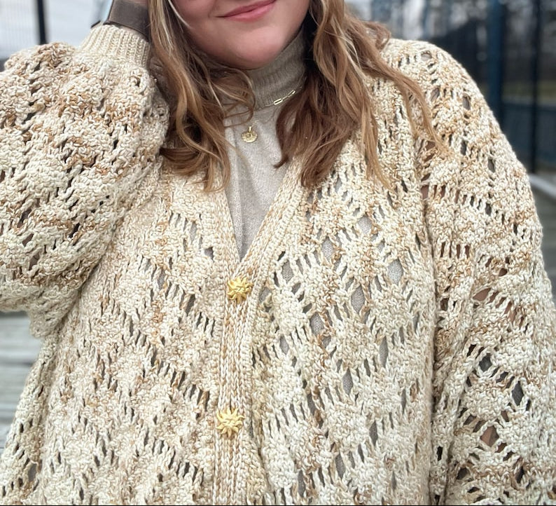 Dreamlace Cardigan Crochet Pattern