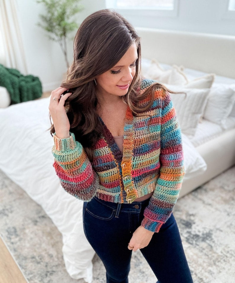 Sunray Cardigan Crochet Pattern