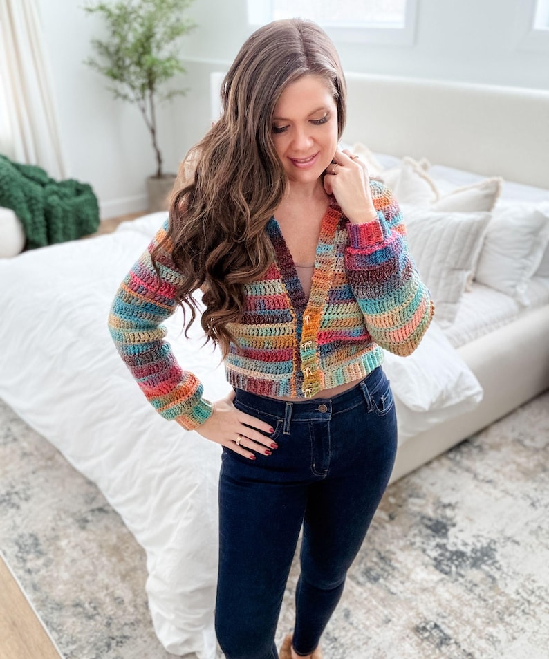 Sunray Cardigan Crochet Pattern