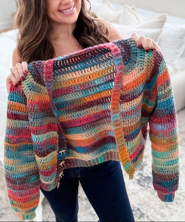 Sunray Cardigan Crochet Pattern