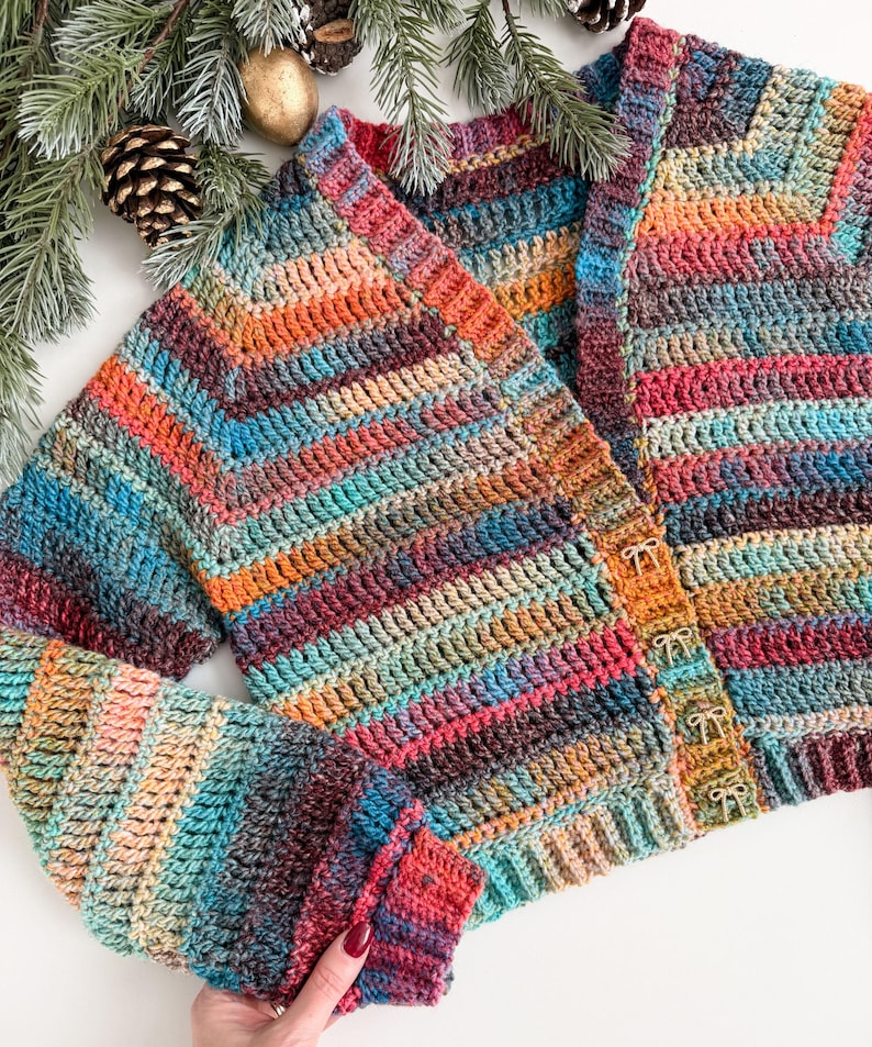 Sunray Cardigan Crochet Pattern