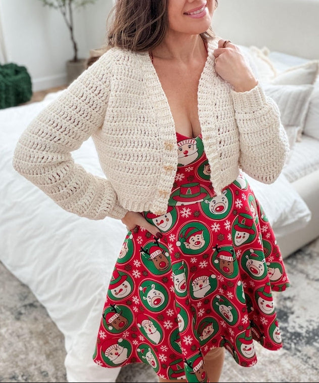 Sunray Cardigan Crochet Pattern