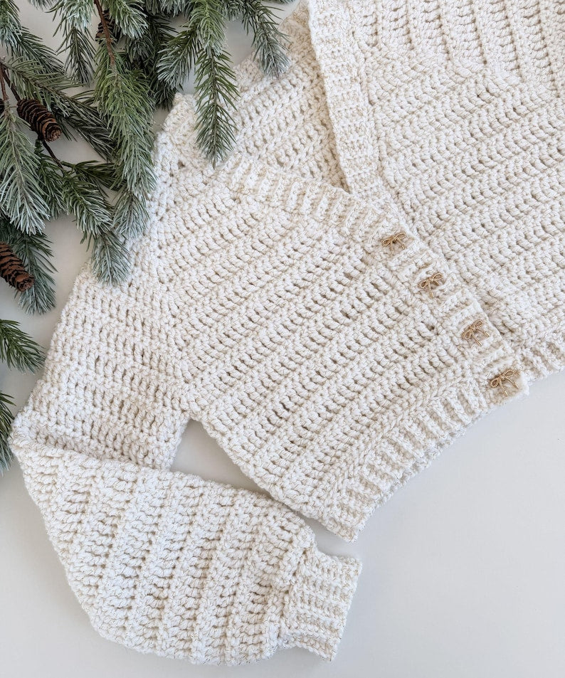 Sunray Cardigan Crochet Pattern