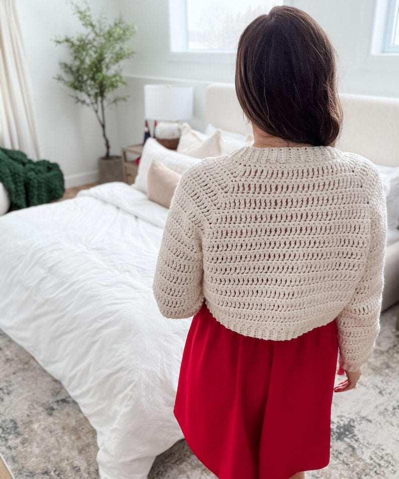 Sunray Cardigan Crochet Pattern