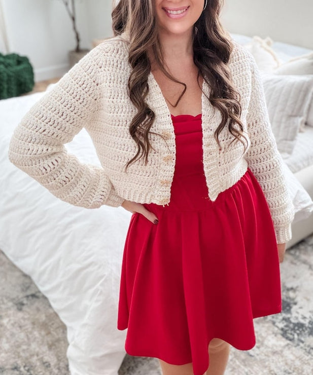 Sunray Cardigan Crochet Pattern