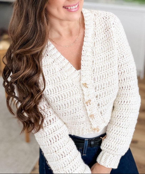 Sunray Cardigan Crochet Pattern