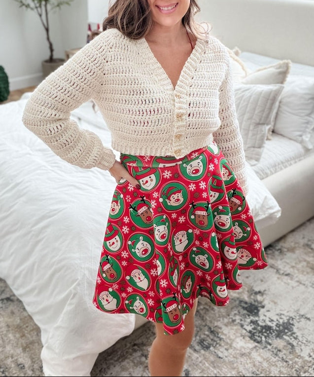 Sunray Cardigan Crochet Pattern