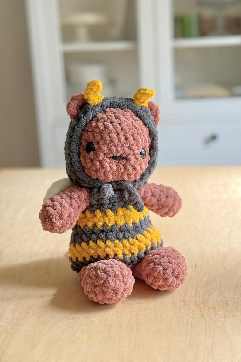Bee Bear Crochet Pattern