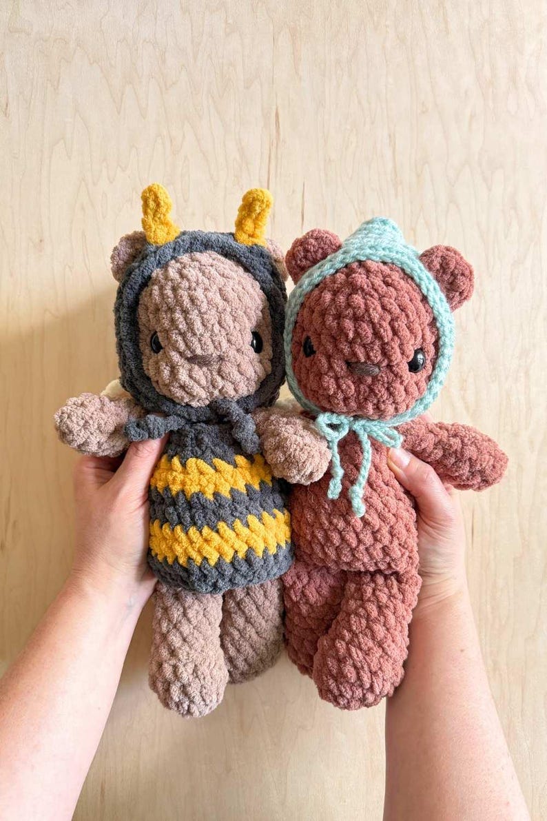 Bee Bear Crochet Pattern